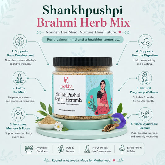 Nuskha Shankhpushpi Brahmi Herb Mix (400 gm)
