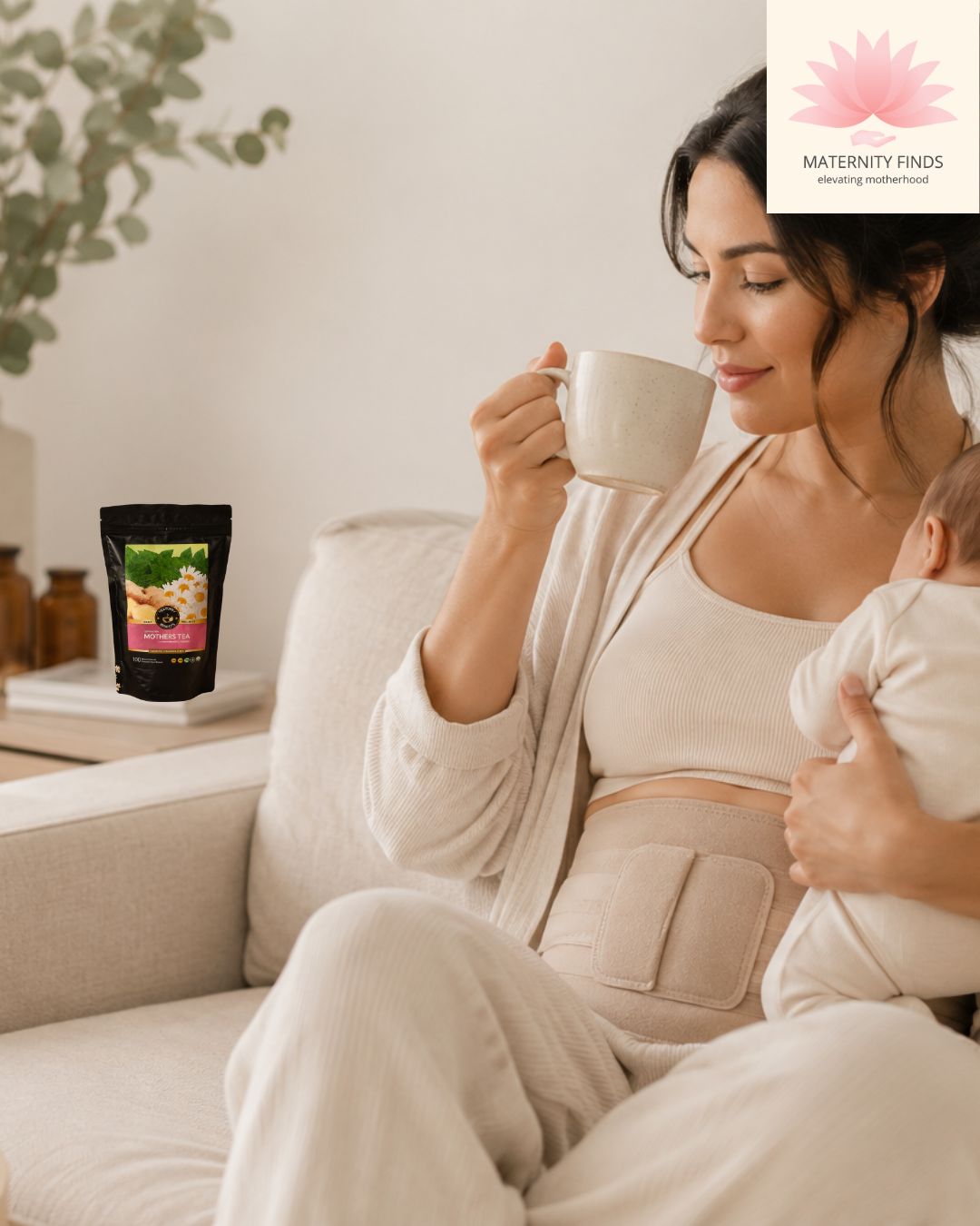 Teacurry Mother's Tea Bags | Herbal Tea for Postpartum Wellness & Breastfeeding Mothers