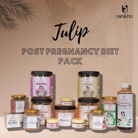 Nuskha's Tulip Post Pregnancy Diet Pack - 50 Days