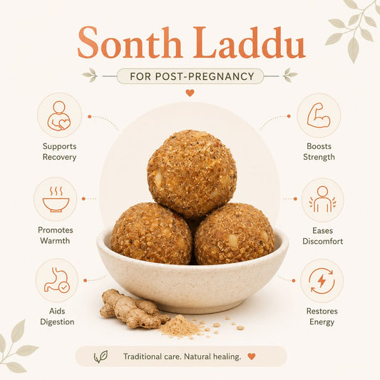 Nuskha Sonth Laddu For Post-Pregnancy
