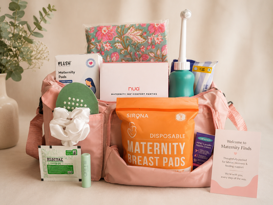 Curated Hospital Bag for New Moms