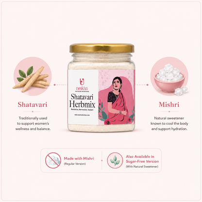 Nuskha's Shatavari Herb Mix (300 gm)