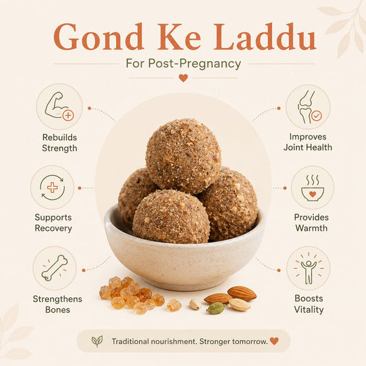 Nuskha's Gond Ke Laddu For Post-Pregnancy