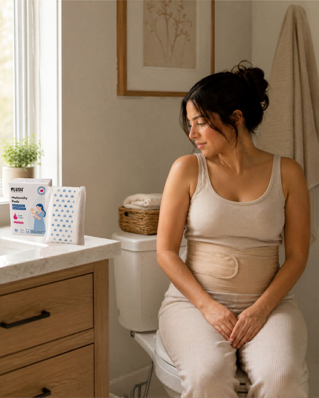 Plush Maternity Pads | Ultra-Soft Postpartum Pads for Recovery After Delivery