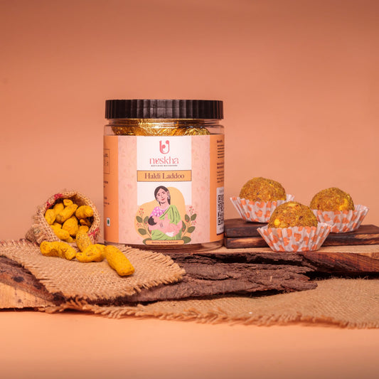 Nuskha's Haldi Ke Laddoo For Post-Pregnancy