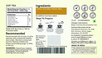Teacurry's Cumin, Corriander, Fennel Tea (CCF Tea) - Loose Tea