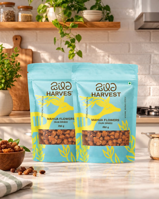 Wild Harvest's Dried Mahua Flowers (250 g) - pack of 2