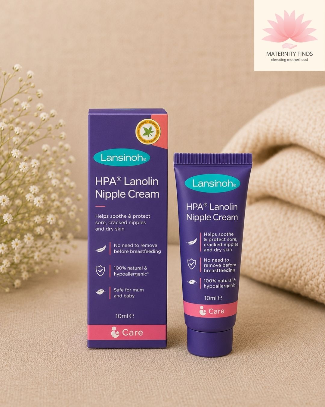 Lansinoh HPA Lanolin Nipple Cream | Breastfeeding Nipple Care for Nursing Mothers