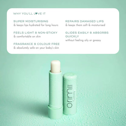 Orimii First Kiss Lip BalmOrimii First Kiss Lip Balm | Fragrance Free | Non-tinted