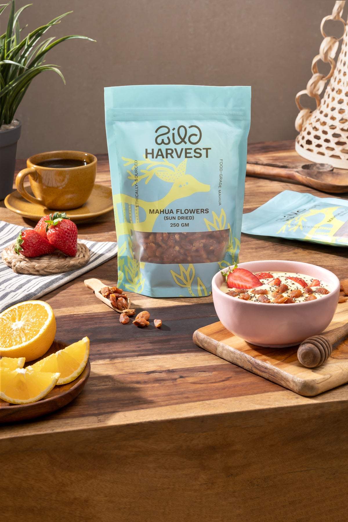 Wild Harvest's Dried Mahua Flowers (250 g) - pack of 2